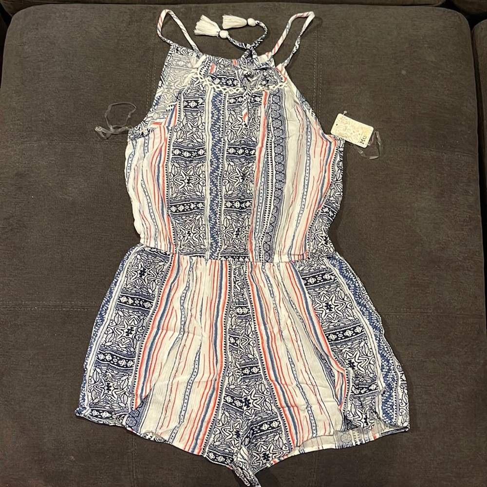 Mudd brand girls romper size S - NWT